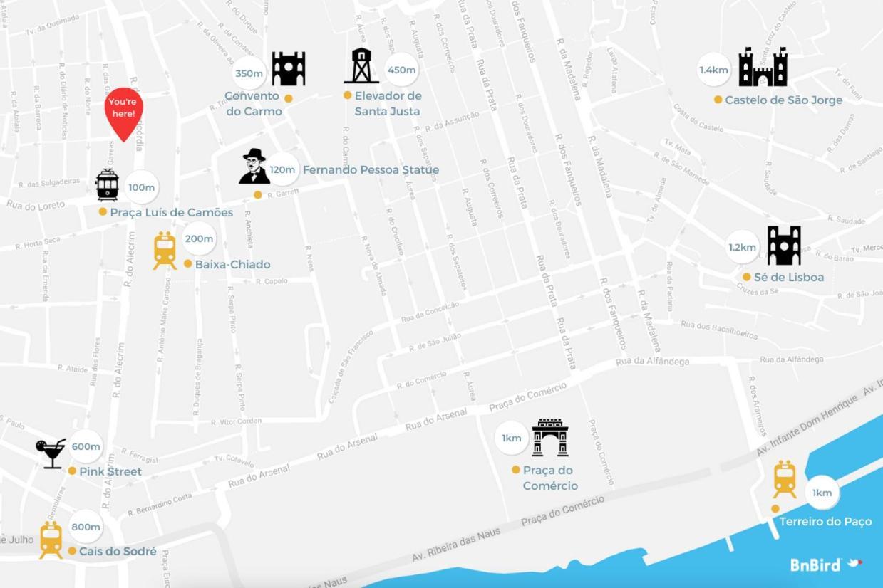 Chiado Prime Camoes Apartment 리스본 외부 사진